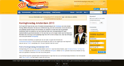 Desktop Screenshot of koninginnedagamsterdam.nl